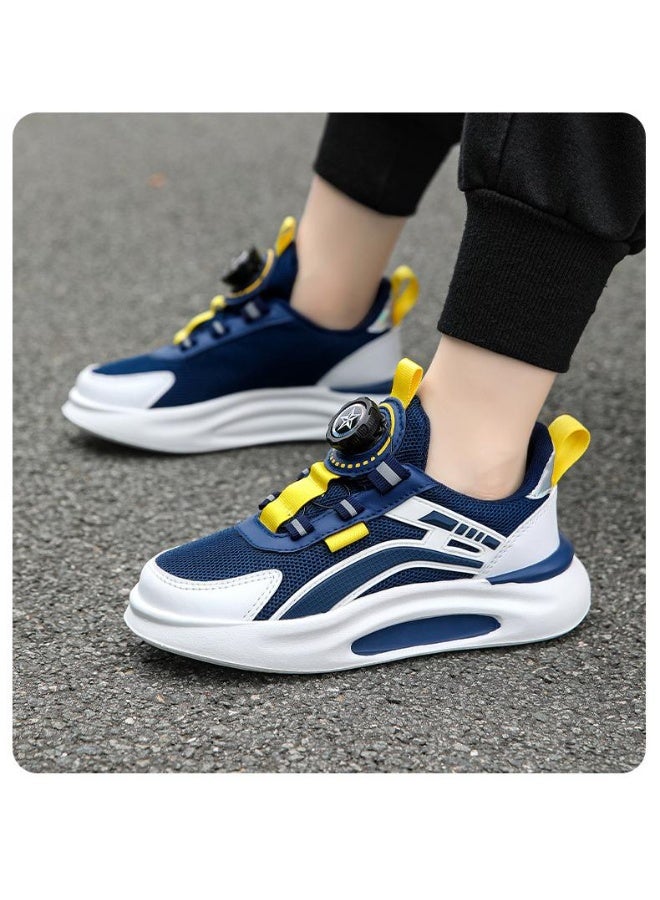NIBEMINENT Kid Sneakers Sport Shoes Fashion Net Children Breathable Mesh Comfort Shoes Casual Walking Outdoor Running Shoes - Image 2