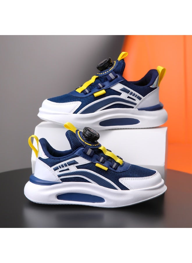 NIBEMINENT Kid Sneakers Sport Shoes Fashion Net Children Breathable Mesh Comfort Shoes Casual Walking Outdoor Running Shoes - Image 1