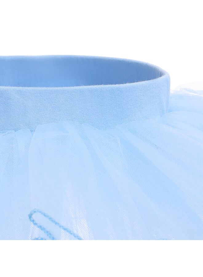 Tutu Skirt, 4 Layer Girls Tutu Kids Dress Layered Tulle Fluffy Tutu for Ballet Dress Up Tutu Skirt Diaper Cover Tutu Skirts Toddler 6 Months to 8 Years  - Image 4