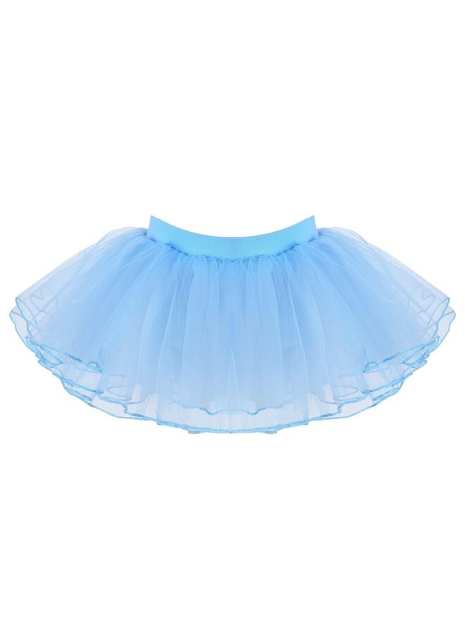 Tutu Skirt, 4 Layer Girls Tutu Kids Dress Layered Tulle Fluffy Tutu for Ballet Dress Up Tutu Skirt Diaper Cover Tutu Skirts Toddler 6 Months to 8 Years  - Image 1
