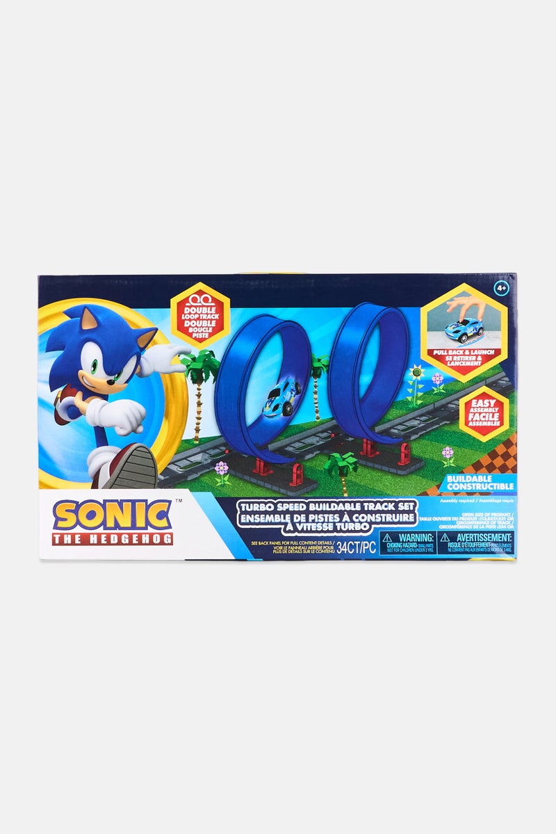 SONIC Double Loop Track Set Turbo Speed Buildable Track Set - Image 1