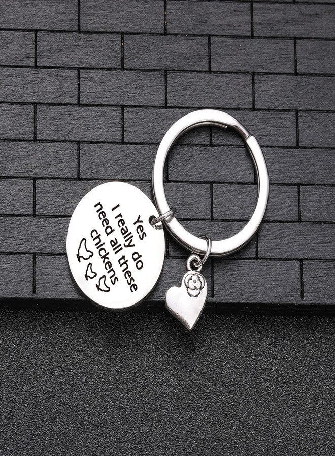 NOTHERS RSZOTW Chicken Keychain Accessories For Chicken Lover, Mom, Farmer, Whisperer Jewelry - Animal Hen Keychain For Owner Lady Gifts - Image 4