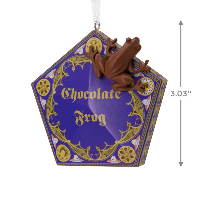 Hallmark Harry Potter Chocolate Frog Christmas Ornament  Gifts for Harry Potter Fans - Image 3