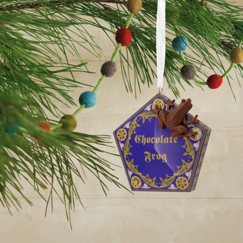 Hallmark Harry Potter Chocolate Frog Christmas Ornament  Gifts for Harry Potter Fans - Image 2