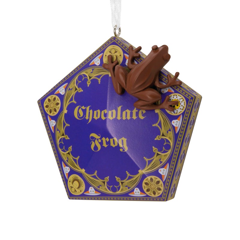 Hallmark Harry Potter Chocolate Frog Christmas Ornament  Gifts for Harry Potter Fans - Image 1