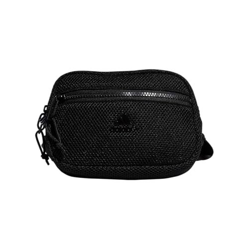 adidas Airmesh Waist Pack/Travel Bag, Black, One Size - Image 1