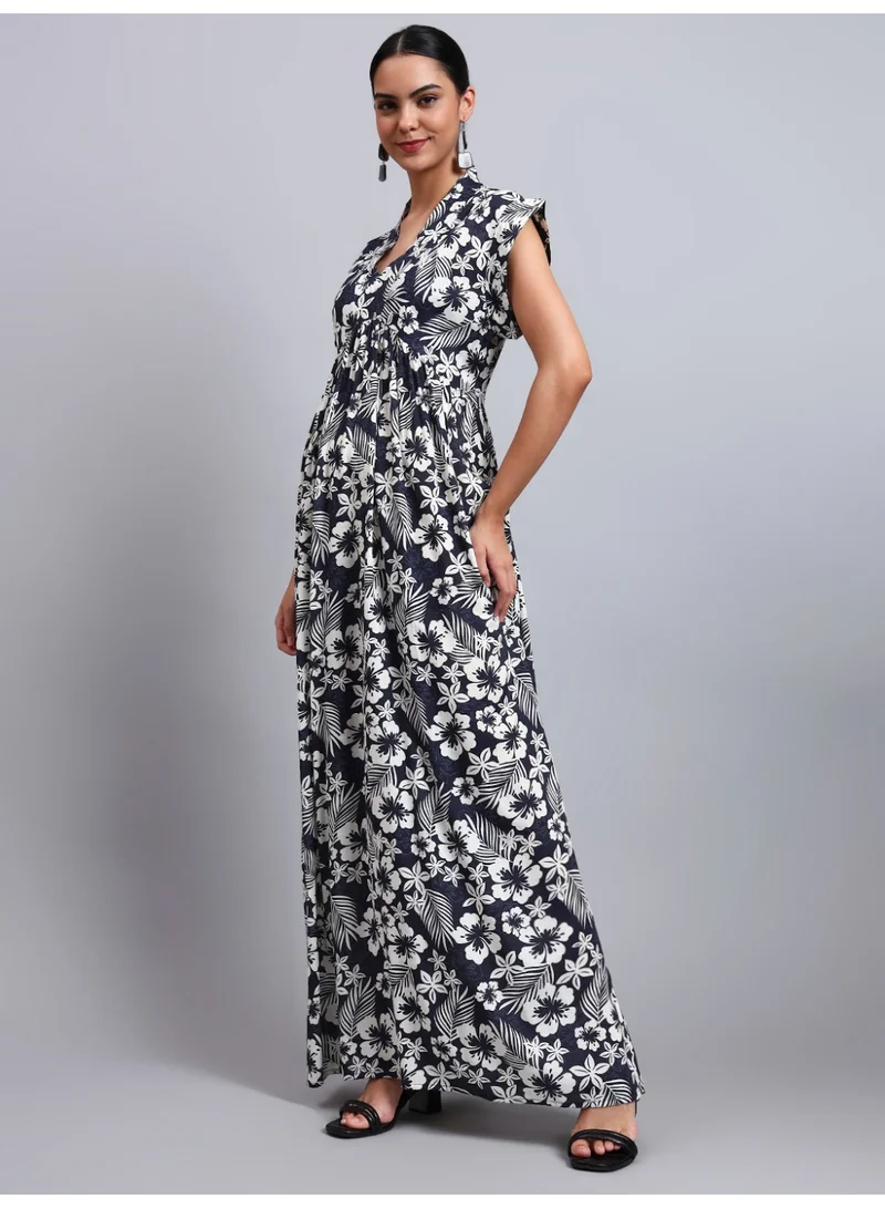الايا جلابية قطن شيكانكاري مطرزة يدوياً-AL3697A