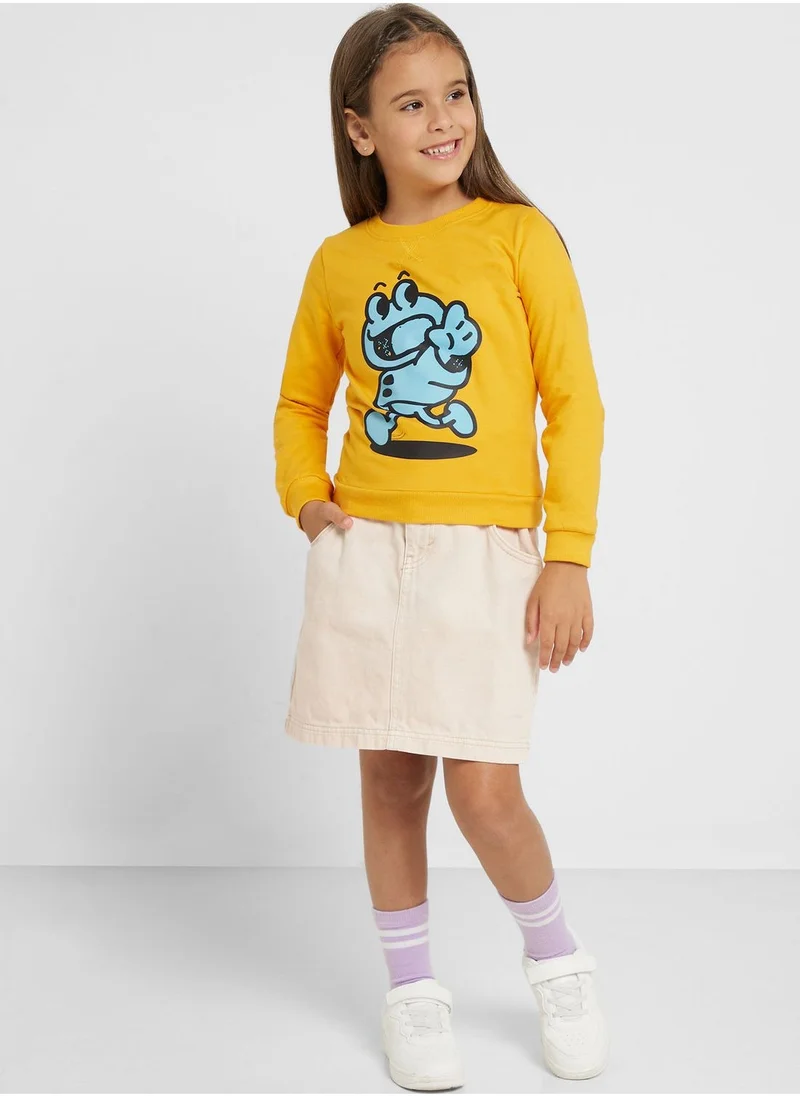 Pinata Girls Casual Printed Sweatshirt