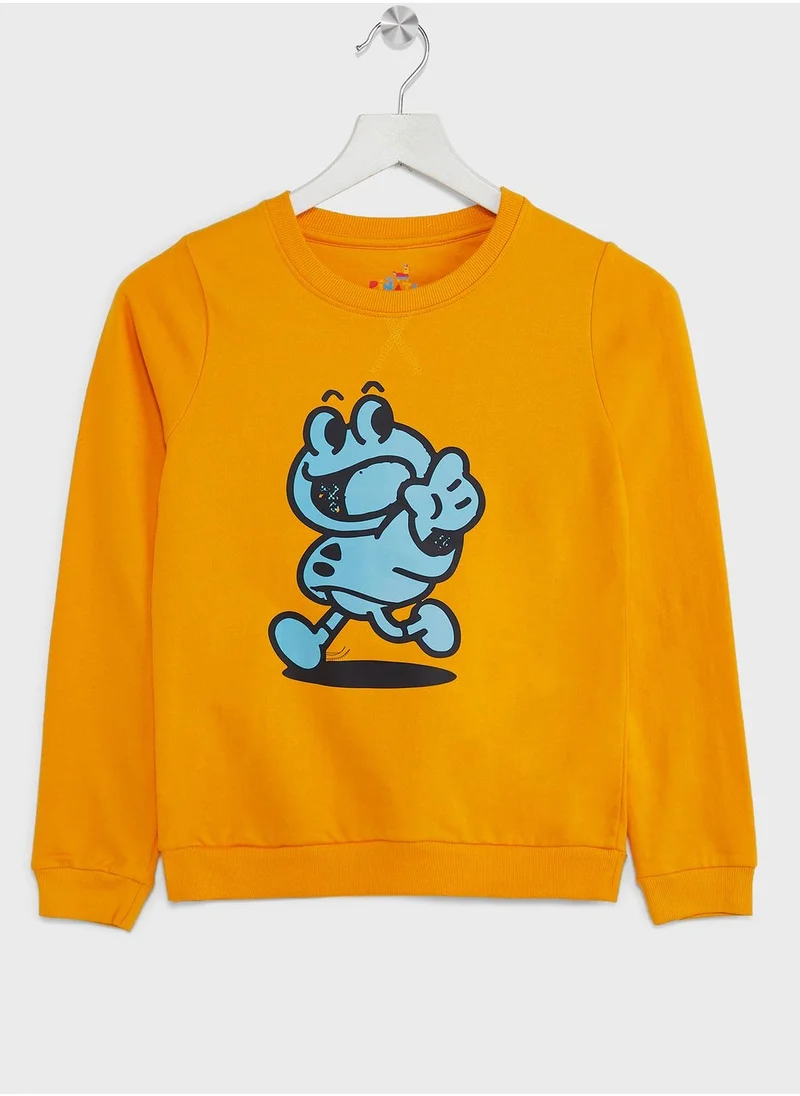 Pinata Girls Casual Printed Sweatshirt