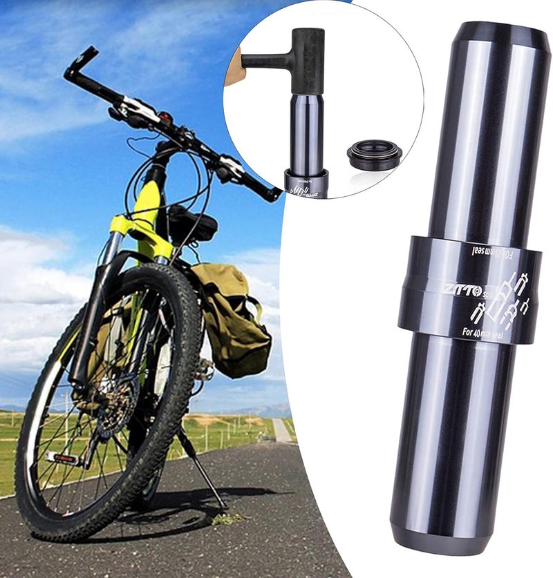 klarako Mountain Bike Fork Dust Oil Seal Driver Bushing Dust Seal Installation Tool Guide for Fork Cycling Accessories - Image 3