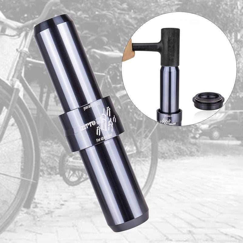 klarako Mountain Bike Fork Dust Oil Seal Driver Bushing Dust Seal Installation Tool Guide for Fork Cycling Accessories - Image 1