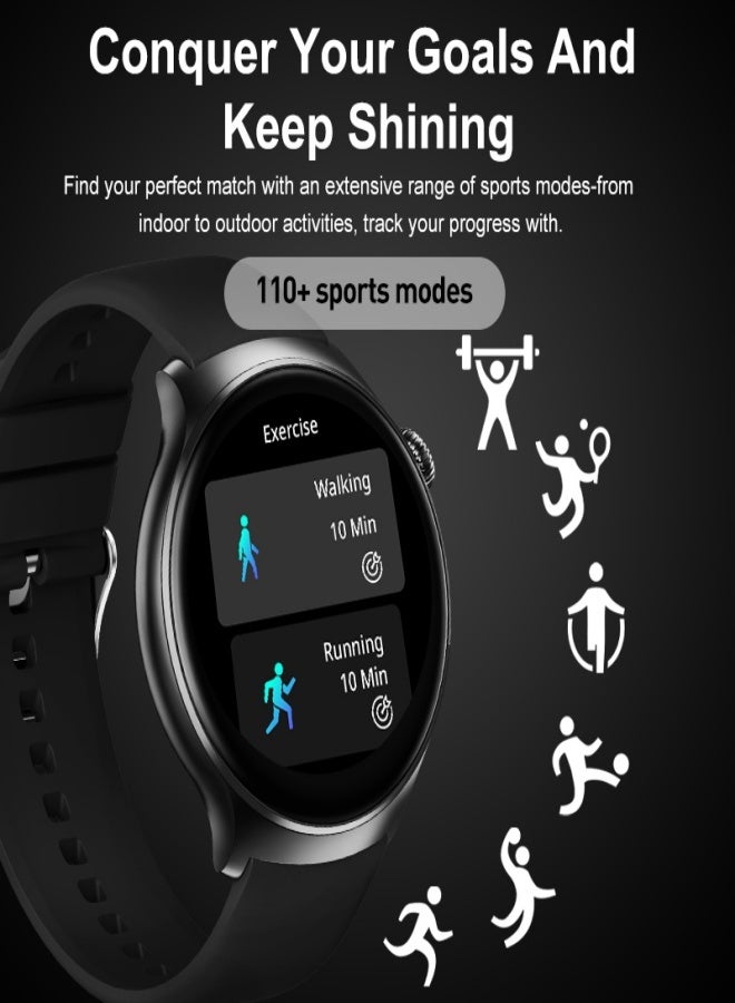 New smartwatch heart rate message reminder bluetooth call bluetooth sports new smartwatch - Image 2
