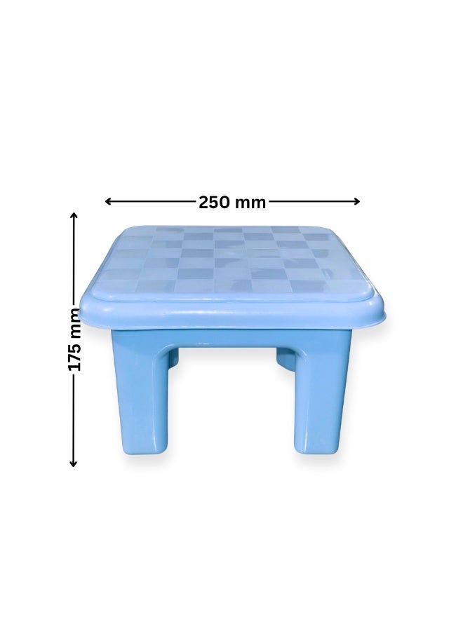 SNH Bathroom Set | 5 Pcs Plastic Bath Accessories | Water Bucket, Bath Tub, Bath Mug, Bath Seat, Storage Basket Stand | Durable Household Bathroom Organizer Essentials Pack - Image 5