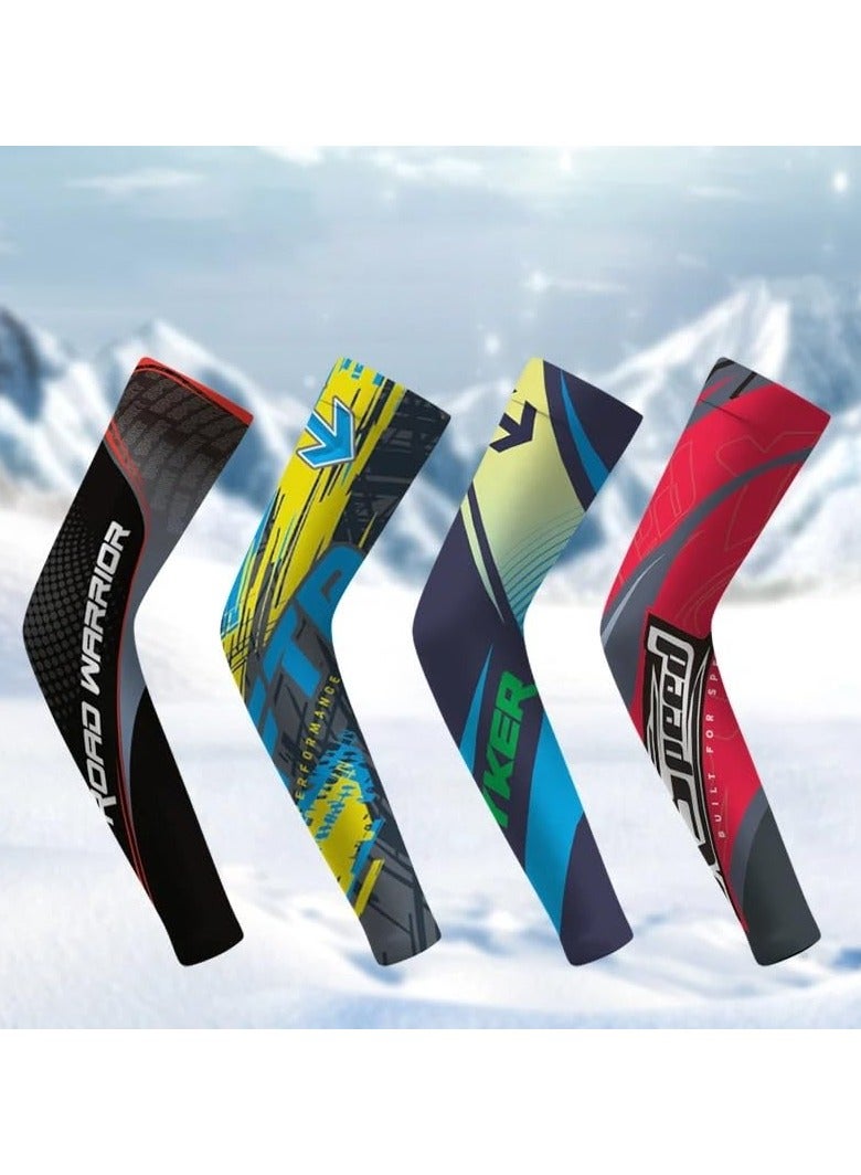 BreeJooy Anti-UV Arm Sleeve for Men Mask Cool Muff Summer Breathable Driving Arm Cover Cycling Sun Protection Neck Warmers Sports Elastic  - Image 5
