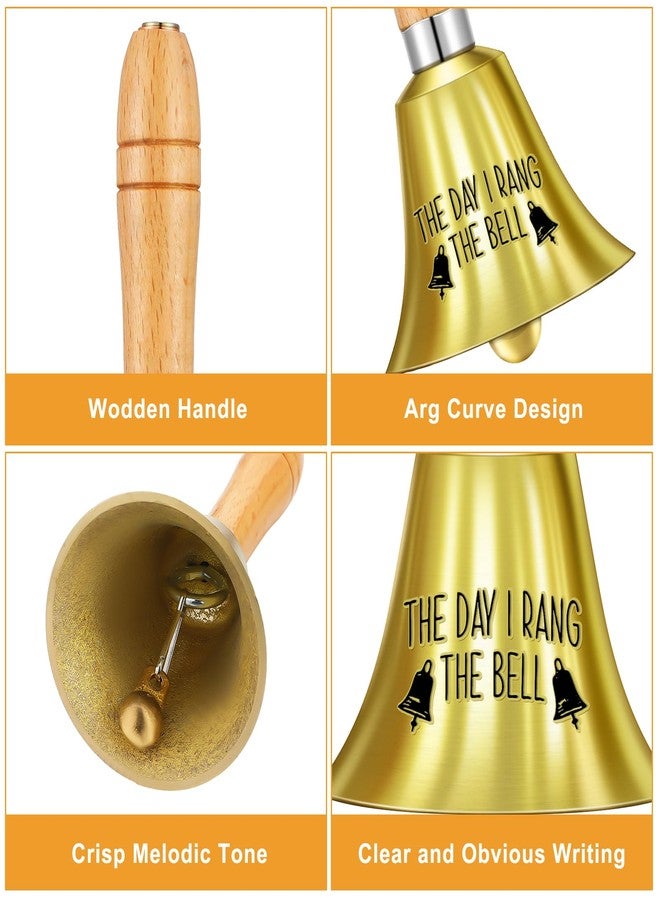 Canchiing 4 Pcs Cancer Bell Ringing Gift Set for Men Include the Day I Rang the Bell Socks Greeting Card Box End of Chemo Last Day of Chemo Treatment Ornament Cancer Survivor Recovery Gifts - Image 3