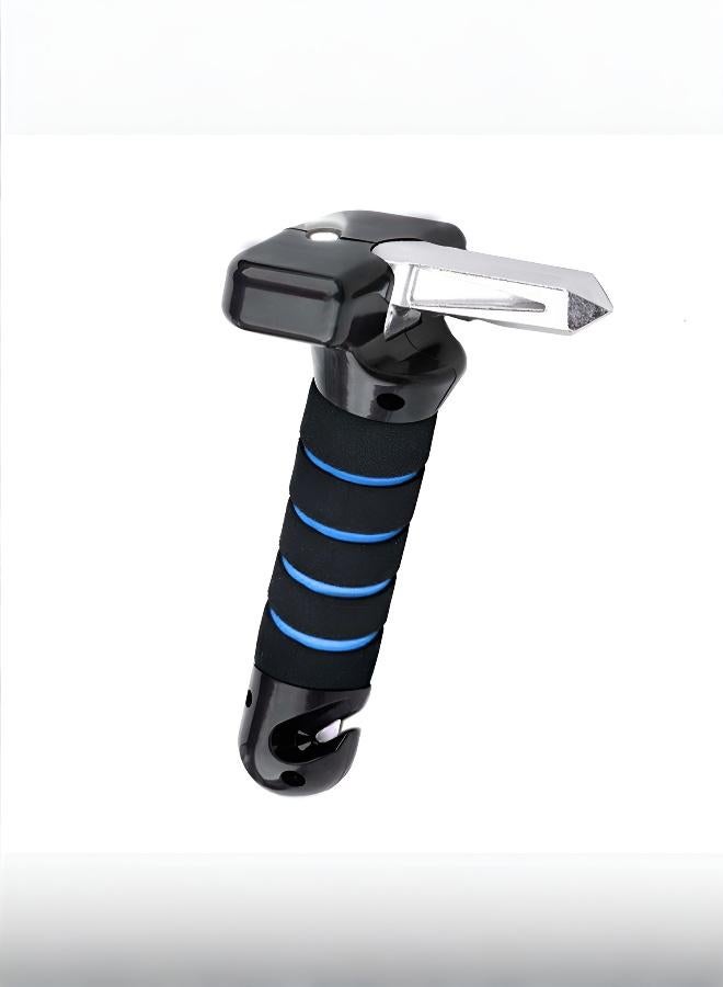 3-in-1 Car Survival Hammer High-Strength Steel , Vehicle door handle Emergency Window Breaker Safety Hammer Seat Belt Cutter Knife Car Escape Life-Saving Tool - Image 1