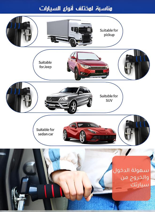3-in-1 Car Survival Hammer High-Strength Steel , Vehicle door handle Emergency Window Breaker Safety Hammer Seat Belt Cutter Knife Car Escape Life-Saving Tool - Image 4