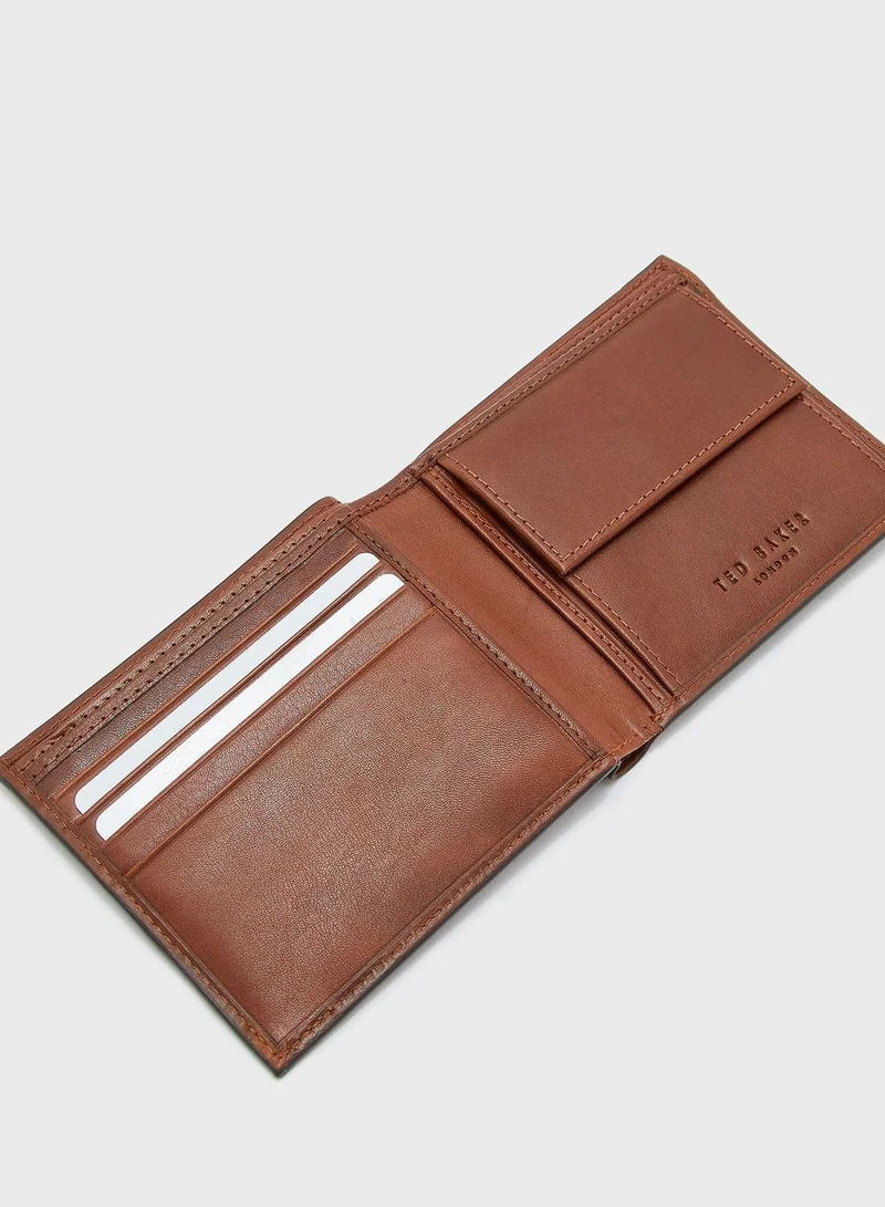Ted Baker Prug Embossed Corner Bifold Purse