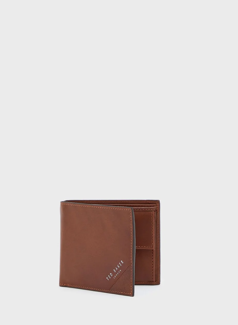 Ted Baker Prug Embossed Corner Bifold Purse