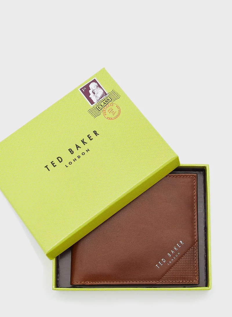 Ted Baker Prug Embossed Corner Bifold Purse