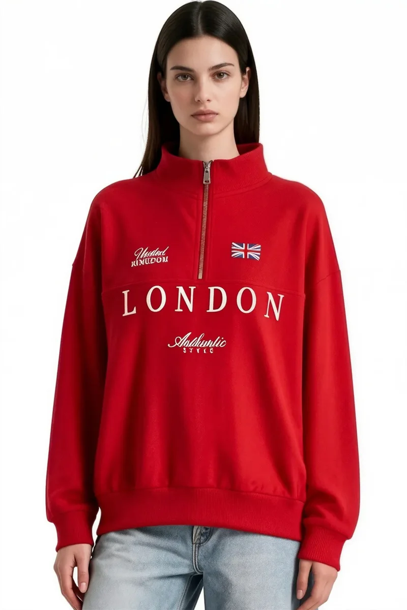 BUSEM Women's Cotton-Blend Sweatshirt