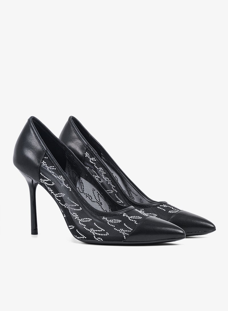 Karl Lagerfeld Sarabande Signia Sparkle Mule Pumps - Image 3