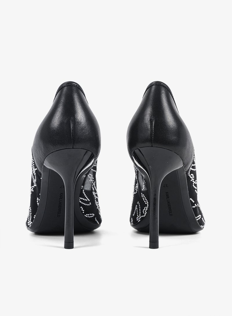 Karl Lagerfeld Sarabande Signia Sparkle Mule Pumps - Image 2