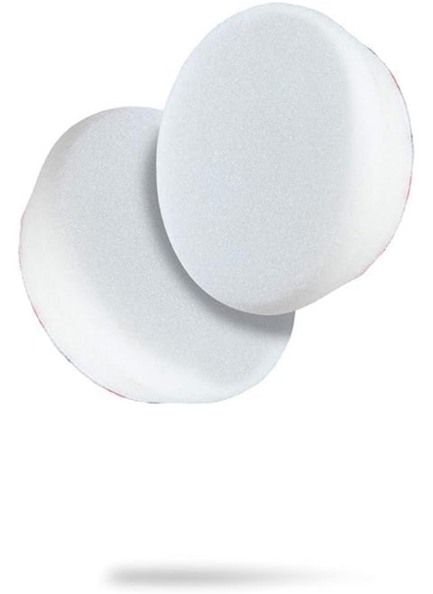 Premium Polisher Pads - Expertly Designed To Make Polishing And Paint Correction Easy And Quick - Color Coded To Match With Recommended Polishes. (White Polish Pad, 3.5")