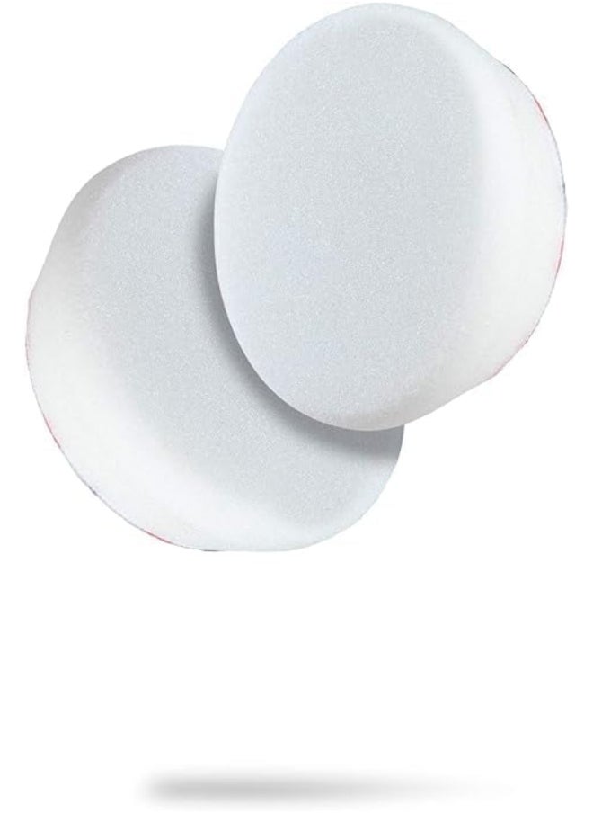 Adam's Polishes - Premium Polisher Pads - Expertly Designed To Make Polishing And Paint Correction Easy And Quick - Color Coded To Match With Recommended Polishes. (White Polish Pad, 3.5") - Image 1