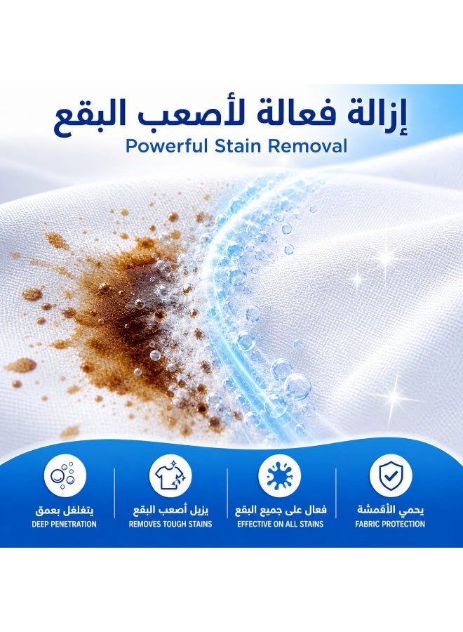 دكتور بيكمان جلو وايت ألترا، يوفر أقصى قدر من التبييض، ويزيل البقع الرمادية والاصفرار، مع مزيل للبقع، 5 × 40 جم - Image 5