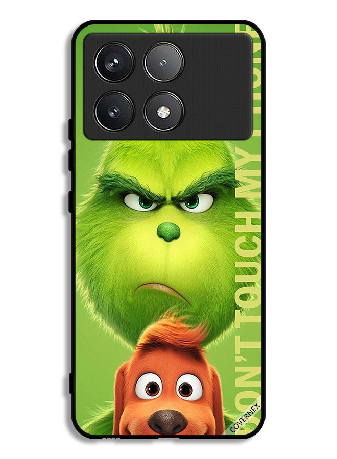 Covernex Xiaomi Poco F6 Pro Protective Case Cover Don't Touch My Phone Angry - Image 1