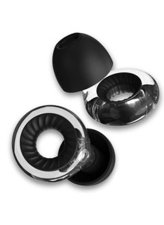 High Fidelity Ear Plugs, Unlimited Ear Plugs for Noise Reduction Earplugs, Reusable Ear Plugs for Sleeping, for Noise Reduction, Concerts, Work, Musicians (Clear)