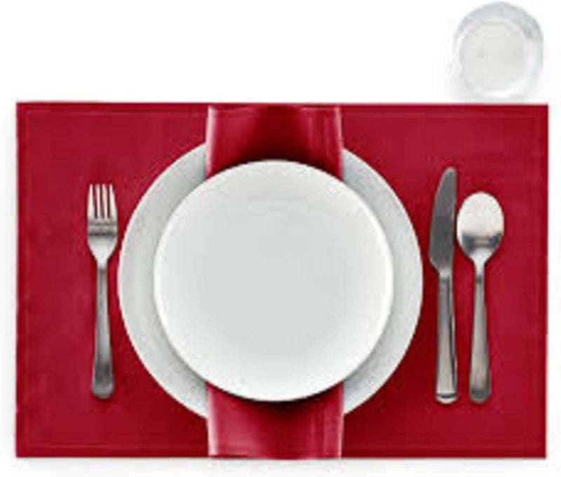 MY DRAP MY DRAP Cotton Placemats  Biodegradable 45 x 32 cm  177 x 126 in Set of 4 for Dining and Kitchen Table Table Runner  - Image 3