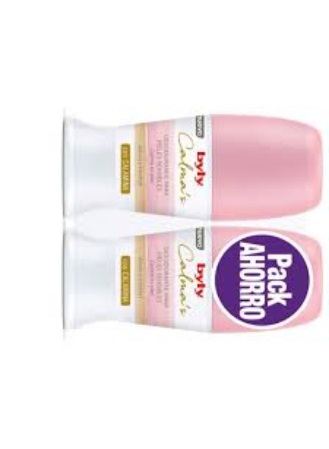 Byly Sensitive Calm Duo Deodorant Roll-On 2x50ml - Image 2