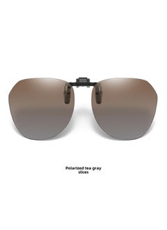 Generic Sunglasses Clip Men's Ultra-light Driving Special Anti-ultraviolet Sunglasses Polarized Clip Can Be Upturned Myopia Glasses Women 