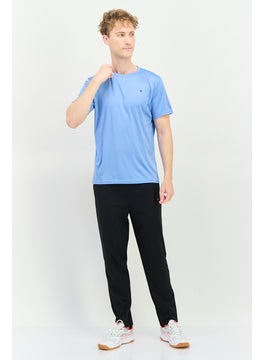 RBX Men Sportswear Fit Short Sleeves Training T-Shirt, Allure Blue  - Image 3