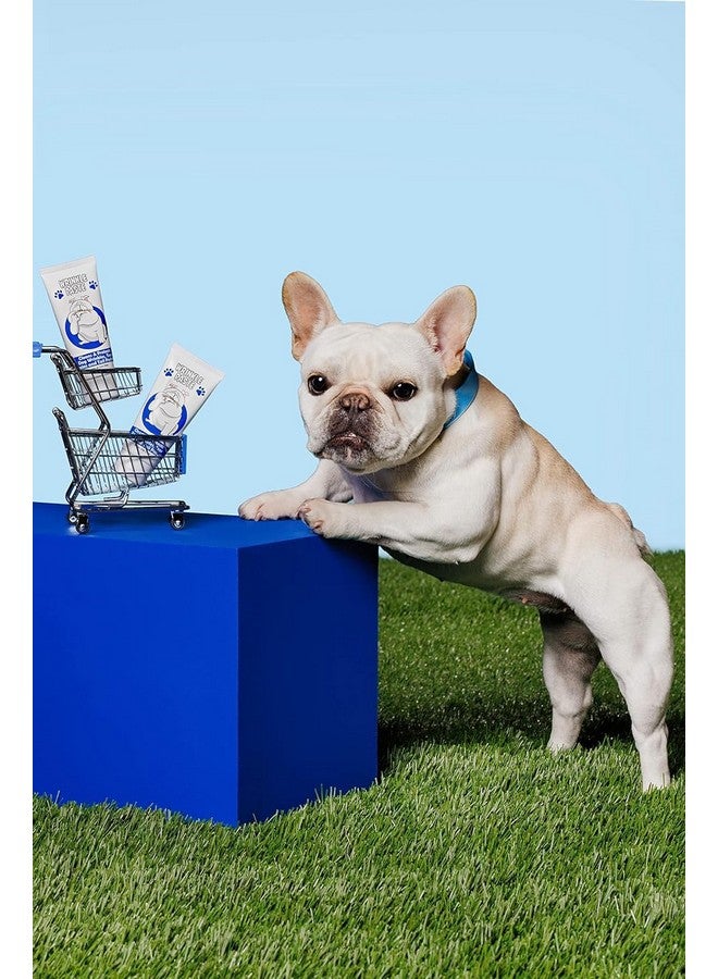 Squishface Wrinkle Paste - 2 Pack - Bulldog, French Bulldog, Pug, English Bulldog - Cleans Wrinkles, Tear Stain, Tail Pockets, and Paws - Anti-Itch Tear Stain Remover & Bulldog Wrinkle Cream, 2 Oz. - Image 3