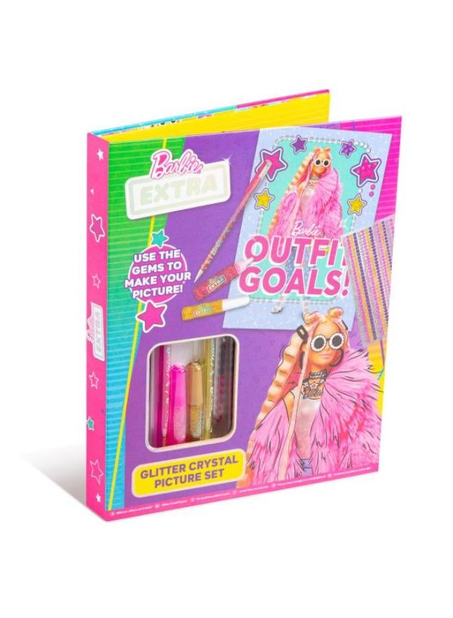 Barbie Extra Glitter Crystal Picture Set - Image 1