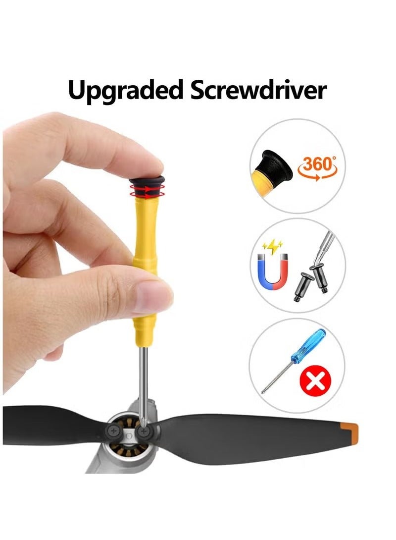 Mini 4 Pro/Mini 3 Pro Propellers Blades for DJI Mini 4 Pro/Mini 3 Pro, Replacement Low-Noise and Quick-Release Props Wings Compatible with DJI Mini 4 Pro/Mini 3 Pro Drone Accessories ﻿ - Image 3