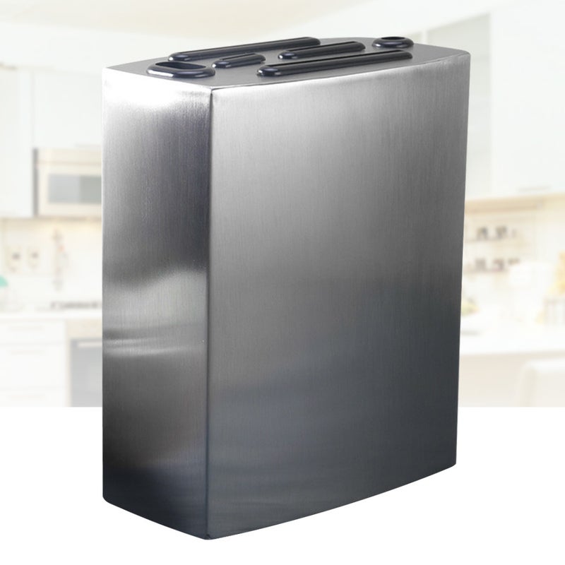 5-Slot Stainless Steel Holder Storage Rack Inserted Organizer - Image 4