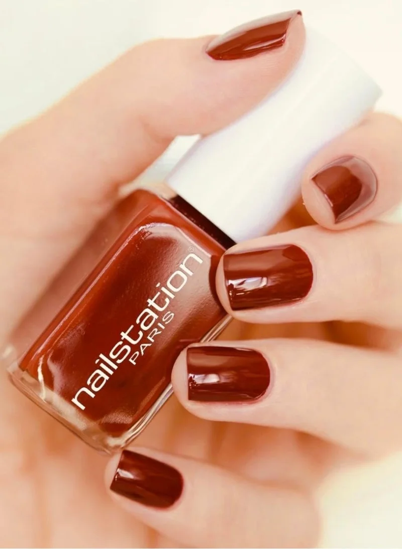 Nailstation Nail Polish Glossy aamna's brown