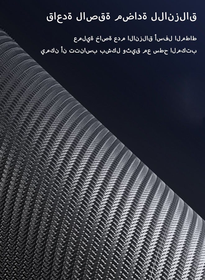 Fanski Gaming Mouse Pad Extended Large Mat Desk Pad Stitched Edges Mousepad Long Non-Slip Rubber Base Mice Pad(80x30x2CM) - Image 3