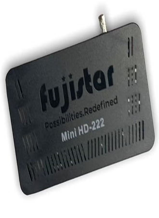 فوجي ستار جهاز استقبال الأقمار الصناعية الرقمي Fujistar Mini HD-222، دقة Full HD 1080p، 4K Ultra HD  - Image 2
