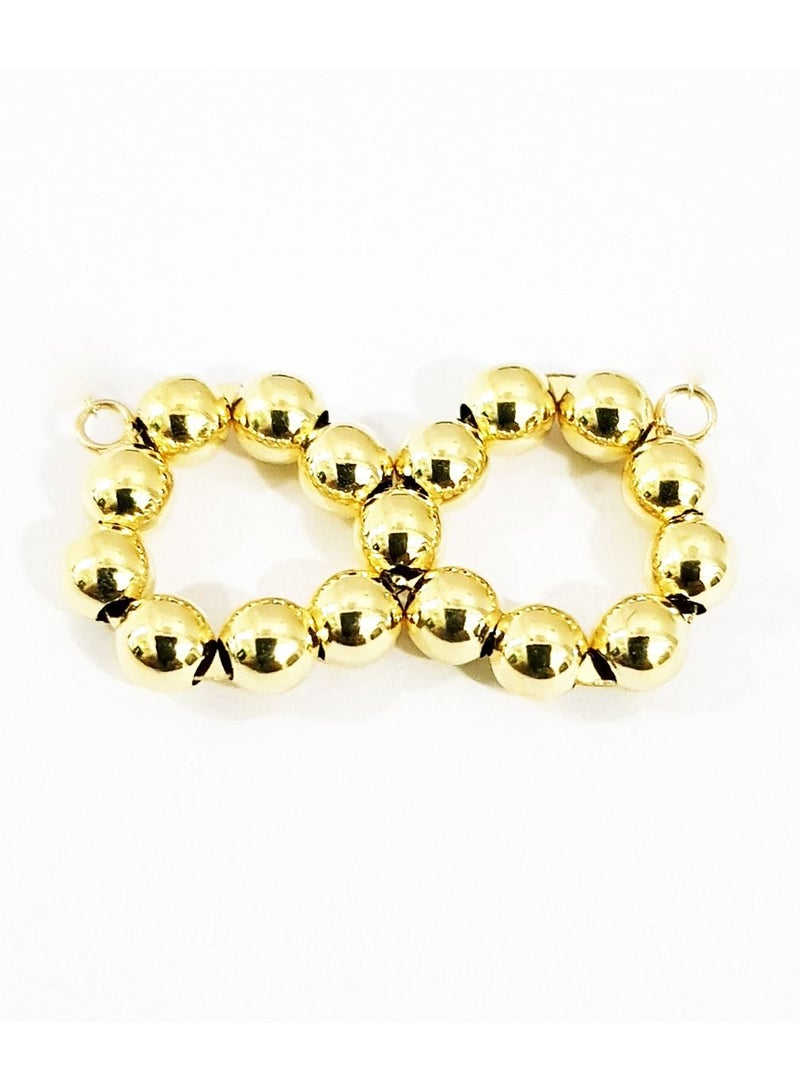 Hamsa.ae 18K Pure Gold Infinity Necklace - Image 2