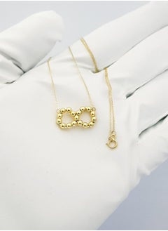 Hamsa.ae 18K Pure Gold Infinity Necklace  - Image 3