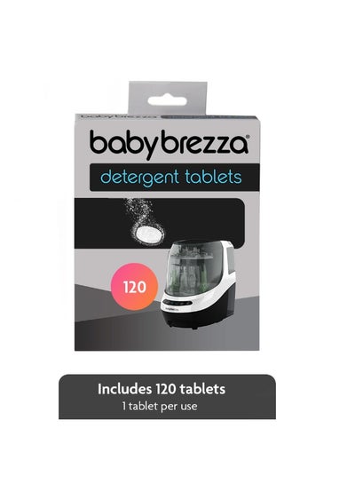 Baby Brezza Universal Detergent Soap Tablets for Baby Brezza Bottle Washer Pro and All Brands of Bottle Washers, 120 Tablets