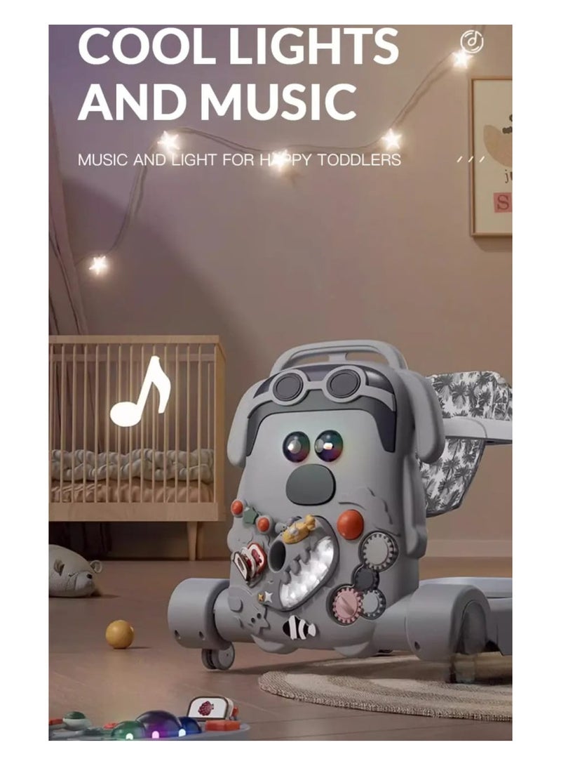 KM 3-in-1 baby walker combines practicality and entertainment and is suitable for different stages - Image 4