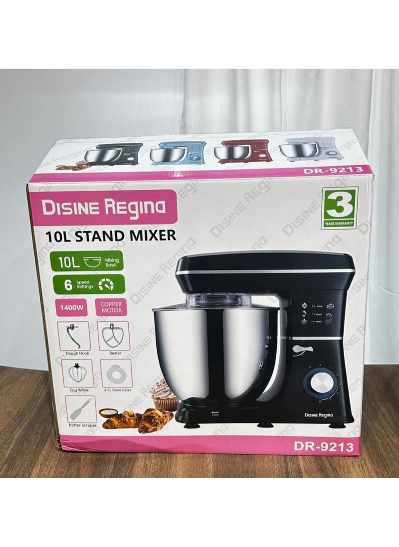 Disine Regina - Household Kitchen Bread Aid Automatic Home Mini Small Food Stand Cake Bread 1400W Baking Dough Mixer - Image 1