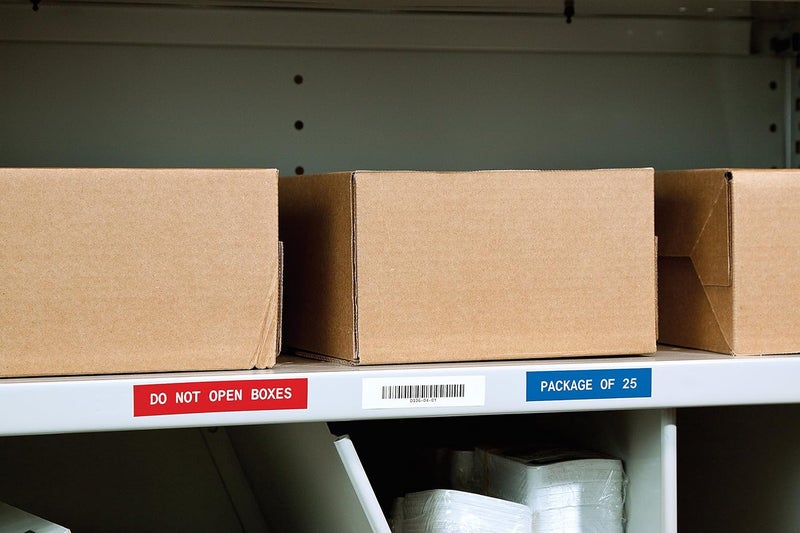 Brady Vinyl Tape for BMP21-PLUS, BMP21-LAB, and BMP21 - 19.05 mm x 6.40 m, White on Blue - Image 3