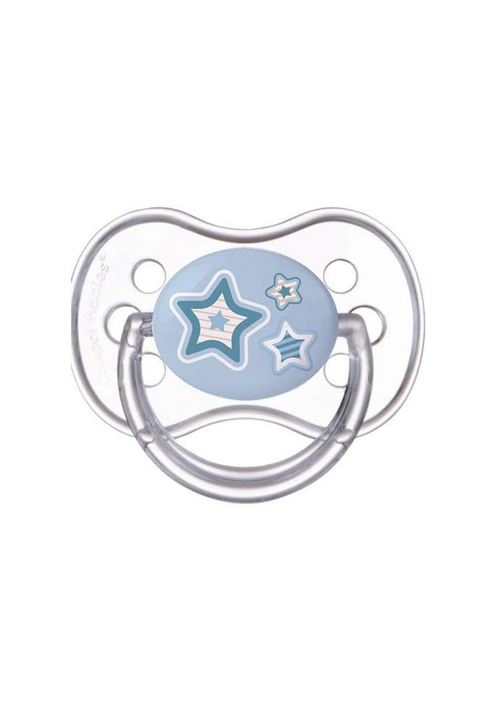 Canpol Babies Cherry Soother - Blue Stars Design